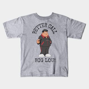 Big Lou from the Cryptonaut Podcast Kids T-Shirt